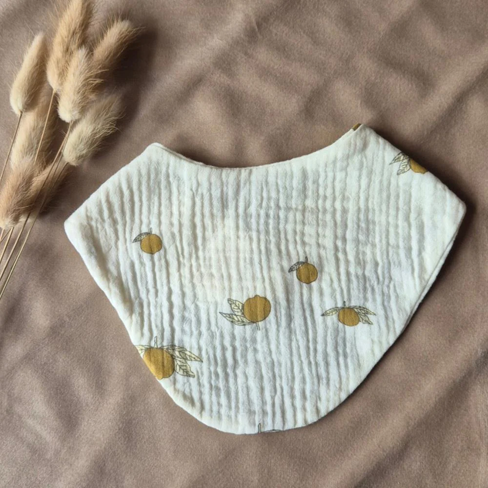 Babete Bandana Rammelaartje Lemon Print