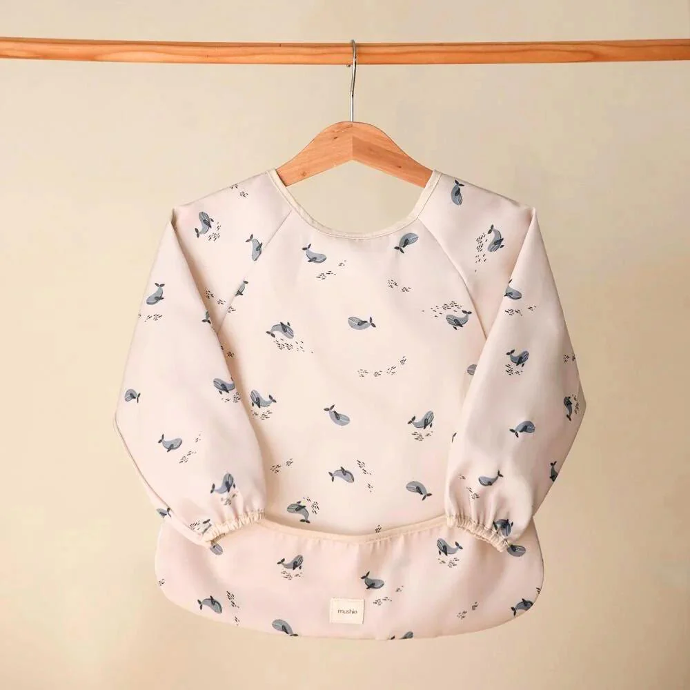 Babete com Mangas Mushie Whale - Image 3