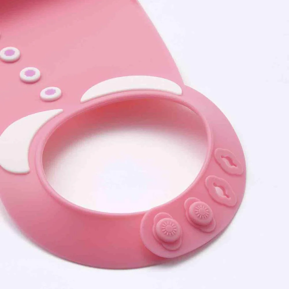 Babete em Silicone Make My Day Peter Pan Collar Rosa - Image 3