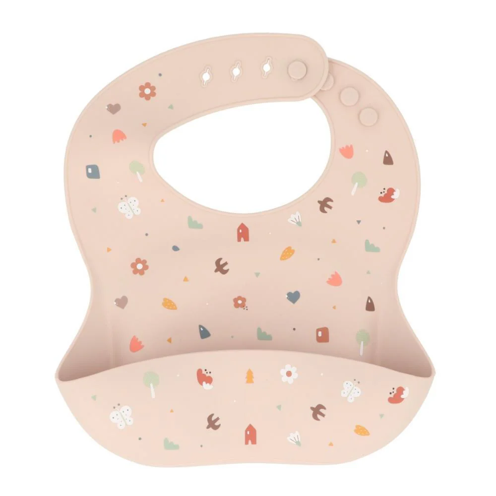 Babete em Silicone Tutete Geometric Nature