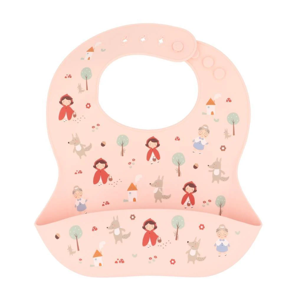 Babete em Silicone Tutete Little Red