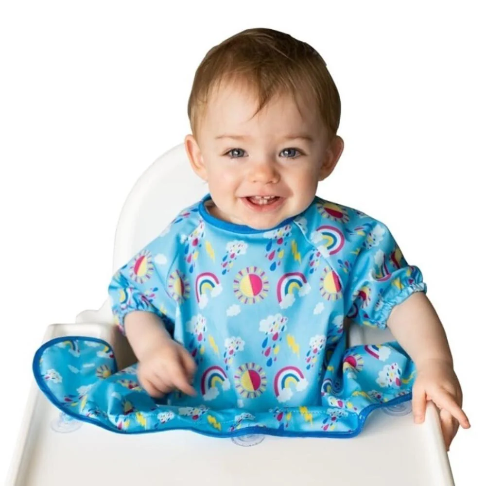 Babete Tidy Tot com Mangas Curtas e Ventosas Rainbow 6-24m - Image 2