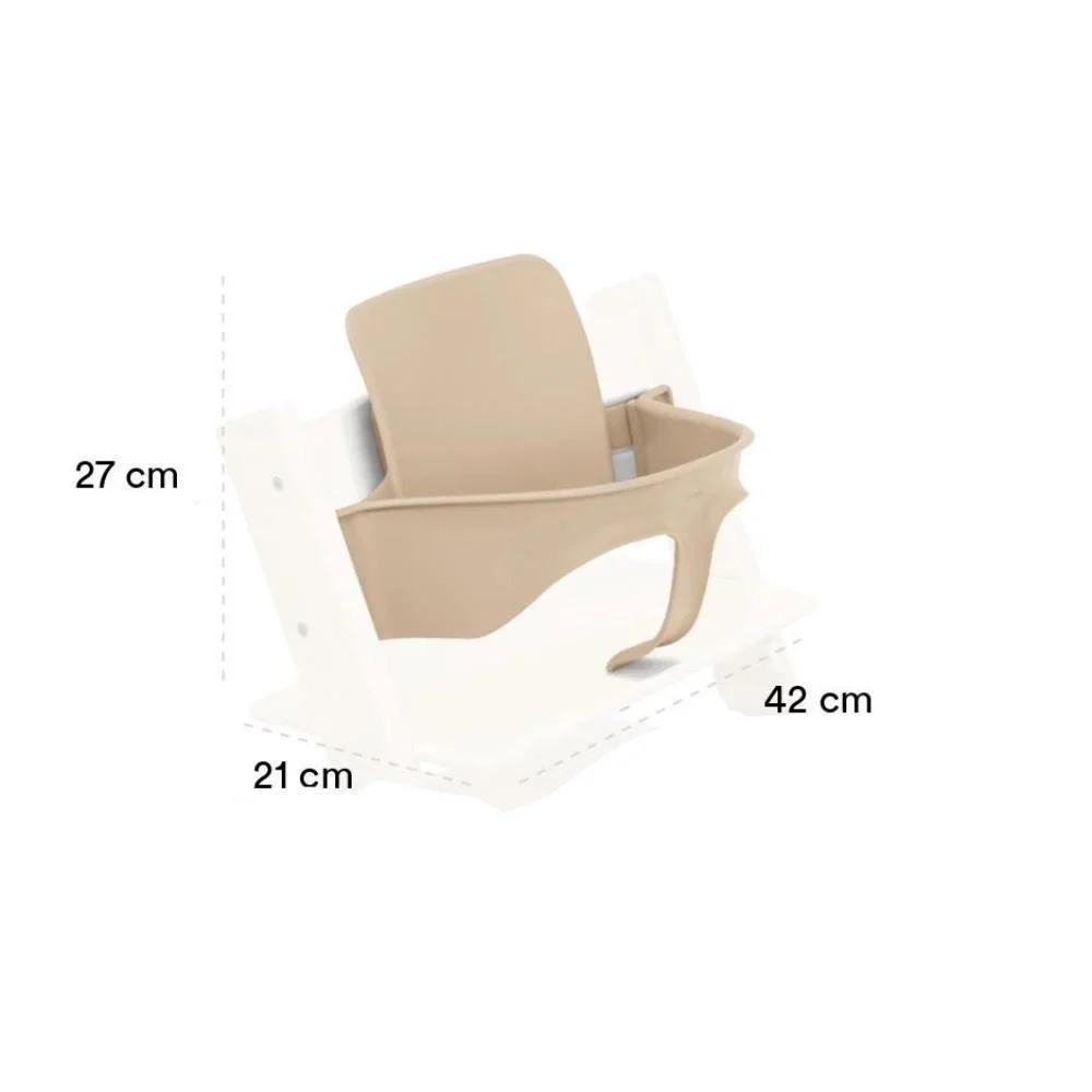 Baby Set² Storm Grey para Cadeira da Papa Stokke Tripp Trapp - Image 3