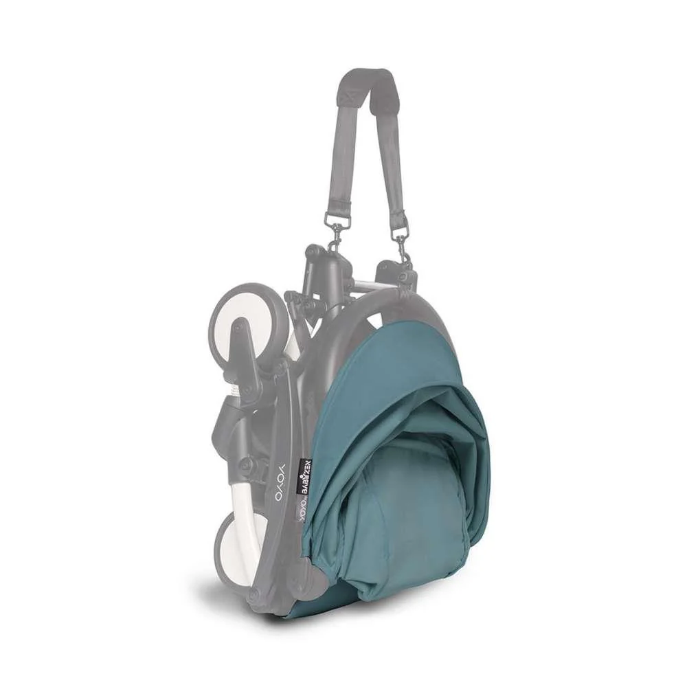 Pack Têxtil Forra e Capota +6M Aqua para Babyzen Yoyo - Image 4