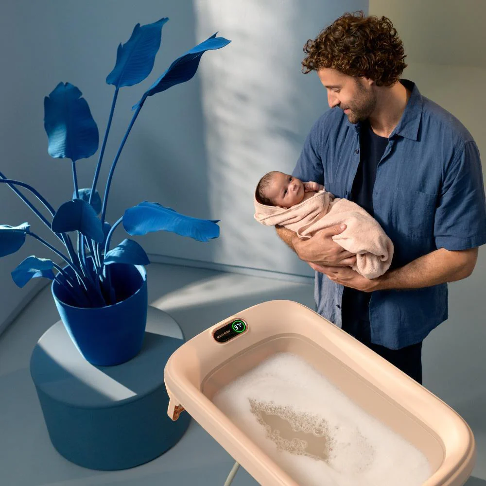 Banheira Dobrável com Termómetro e Redutor Maxi-Cosi Indigo Plus Muted Terra - Image 14