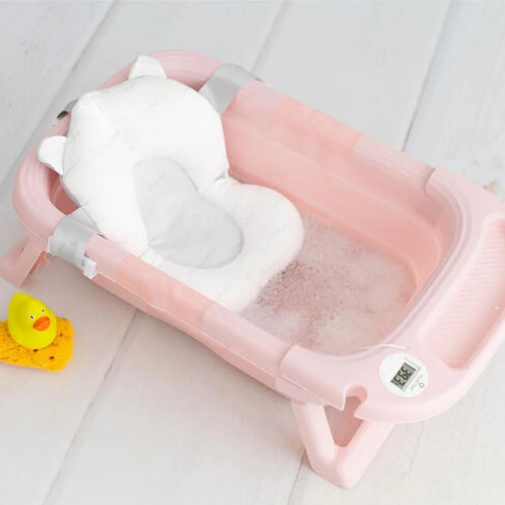 Banheira Dobrável Olmitos com Termómetro e Redutor Pink - Image 6