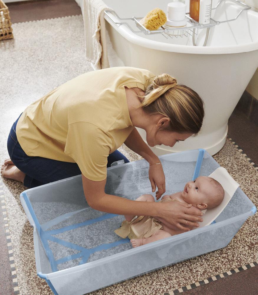 Banheira Dobrável Stokke Flexi Bath XL Ocean Blue - Image 5