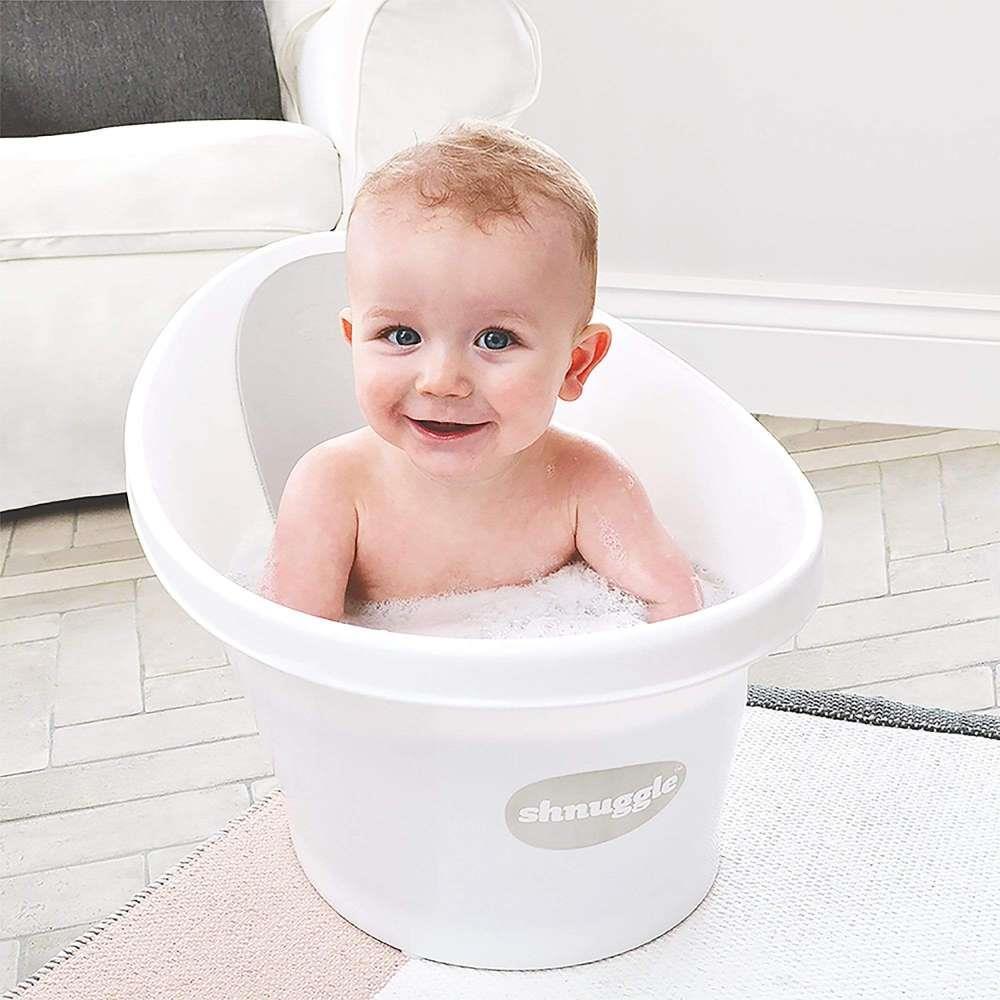 Banheira Shnuggle Branca com Cinza - Image 3