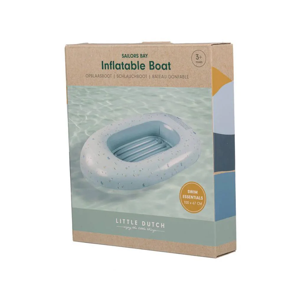 Barco Insuflável Little Dutch Sailors Bay 100cm - Image 2