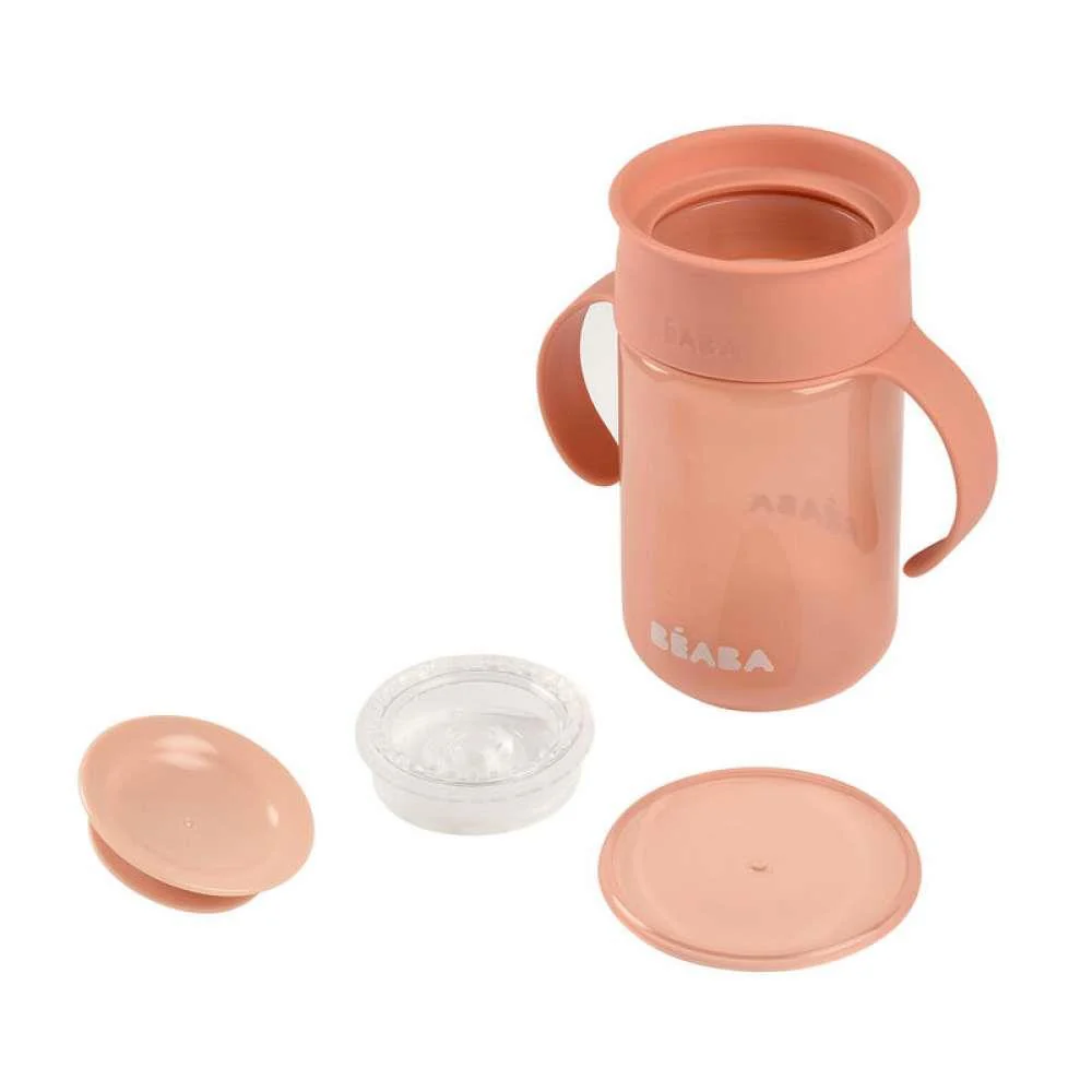 Béaba Copo de Aprendizagem 360 com Asas 340ml Rosa - Image 3