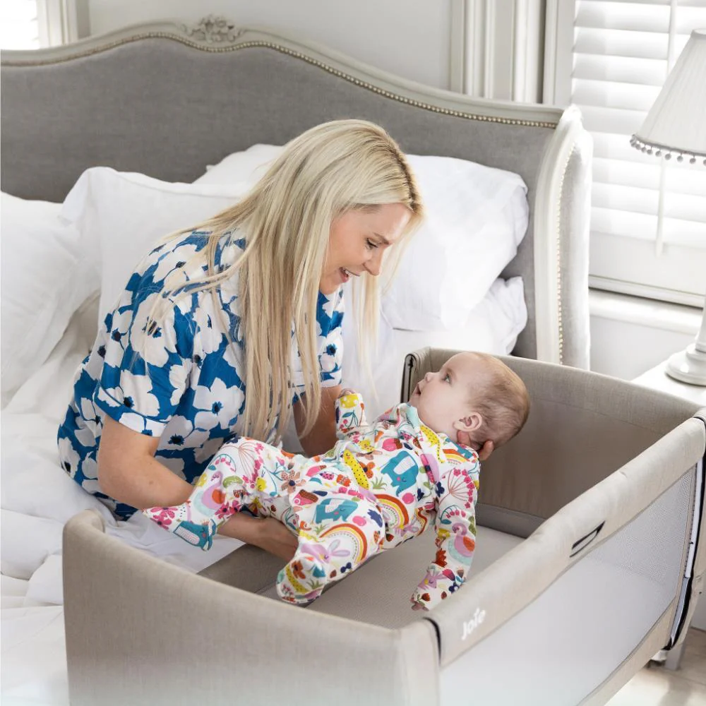 Berço Co-Sleeping de Viagem Joie Roomie Go Clay - Image 9