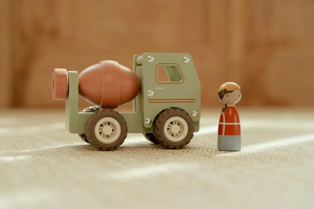 Betoneira com Figura em Madeira Little Dutch - Image 7
