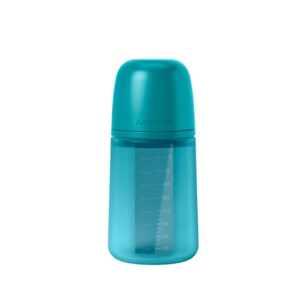 Biberão Suavinex em Silicone Fluxo M Intense Colours 240ml - Image 2