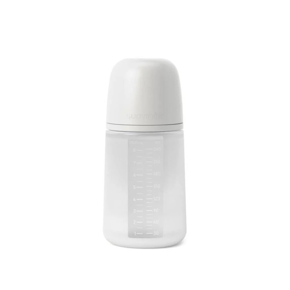 Biberão Suavinex em Silicone Fluxo M Soft Colours 240ml - Image 3