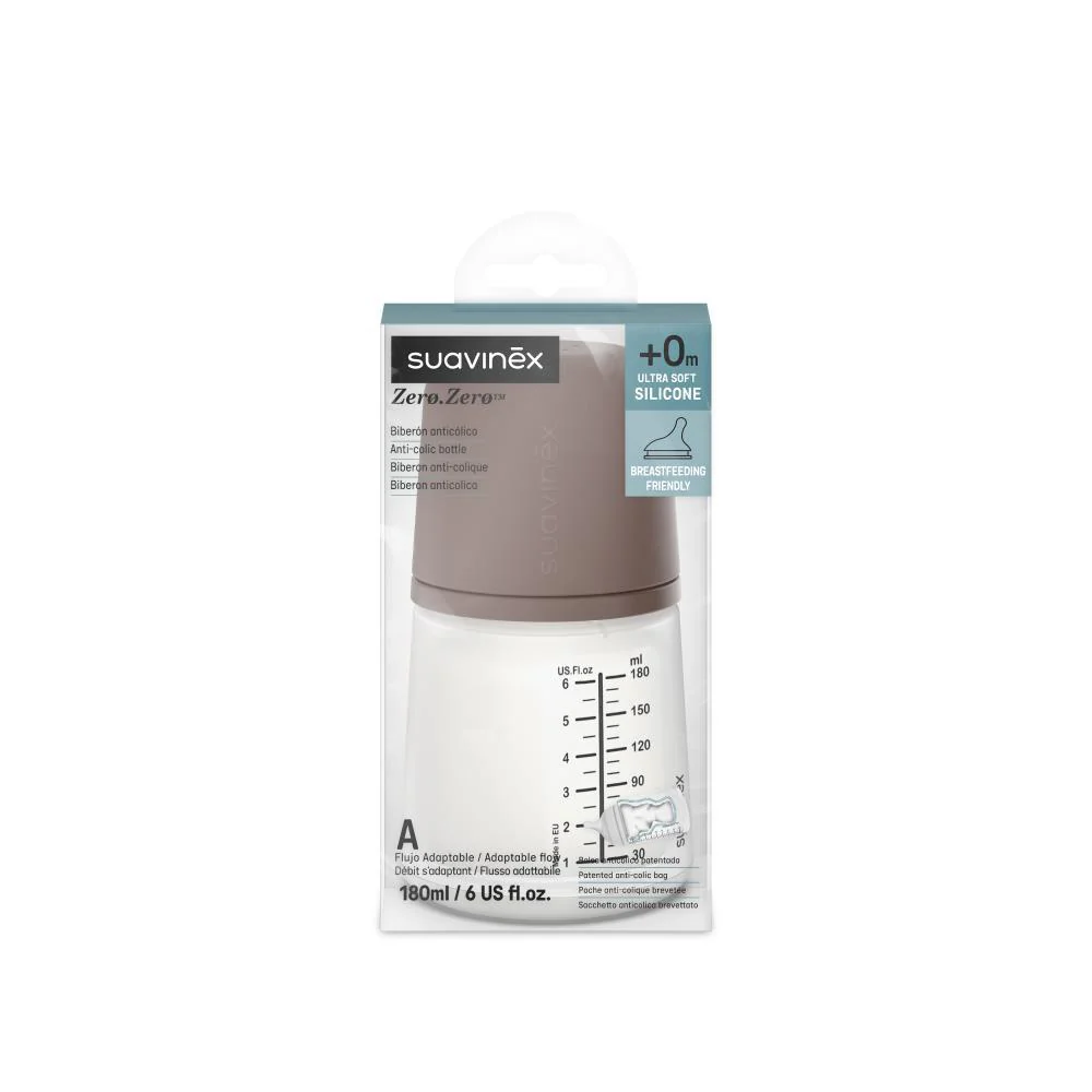 Biberão Suavinex Zero Zero Fluxo A Deep 180ml - Image 3