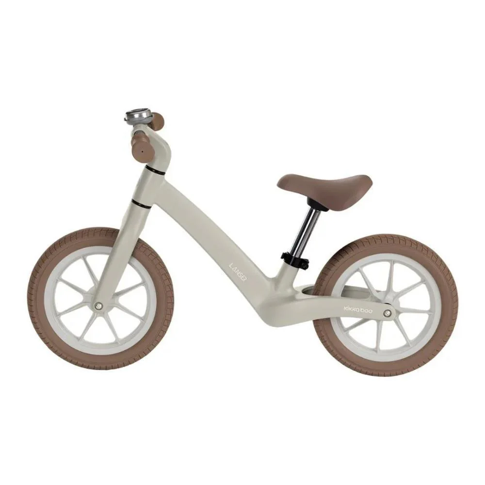 Bicicleta de Equilíbrio Kikkaboo Lanser Beige - Image 2