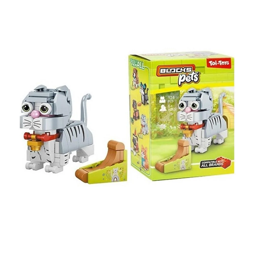 Blocks Pets Construção Cães e Gatos - Image 3