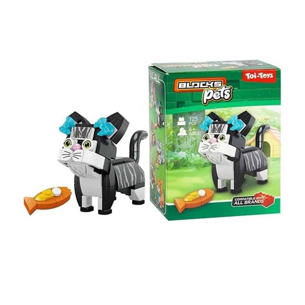 Blocks Pets Construção Cães e Gatos - Image 4