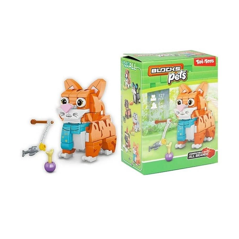 Blocks Pets Construção Cães e Gatos - Image 6