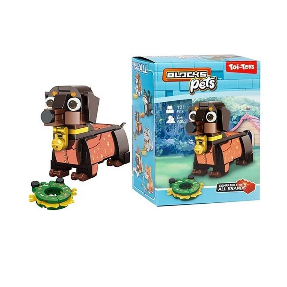 Blocks Pets Construção Cães e Gatos - Image 7