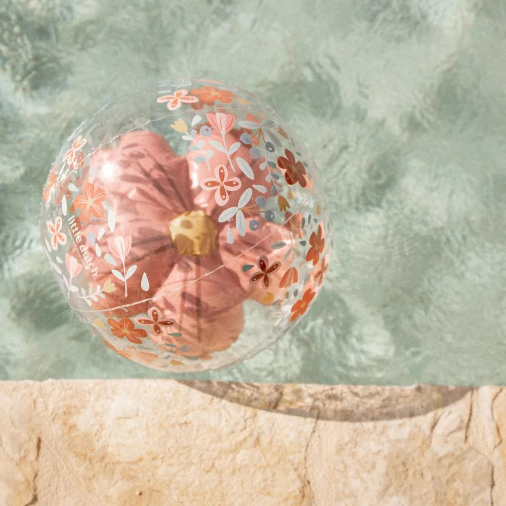 Bola de Praia 3D Little Dutch Pink Flowers - Image 3
