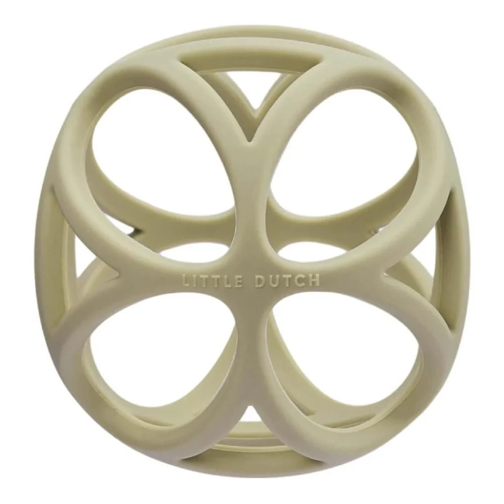Bola Mordedor em Silicone Little Dutch Sand Bege