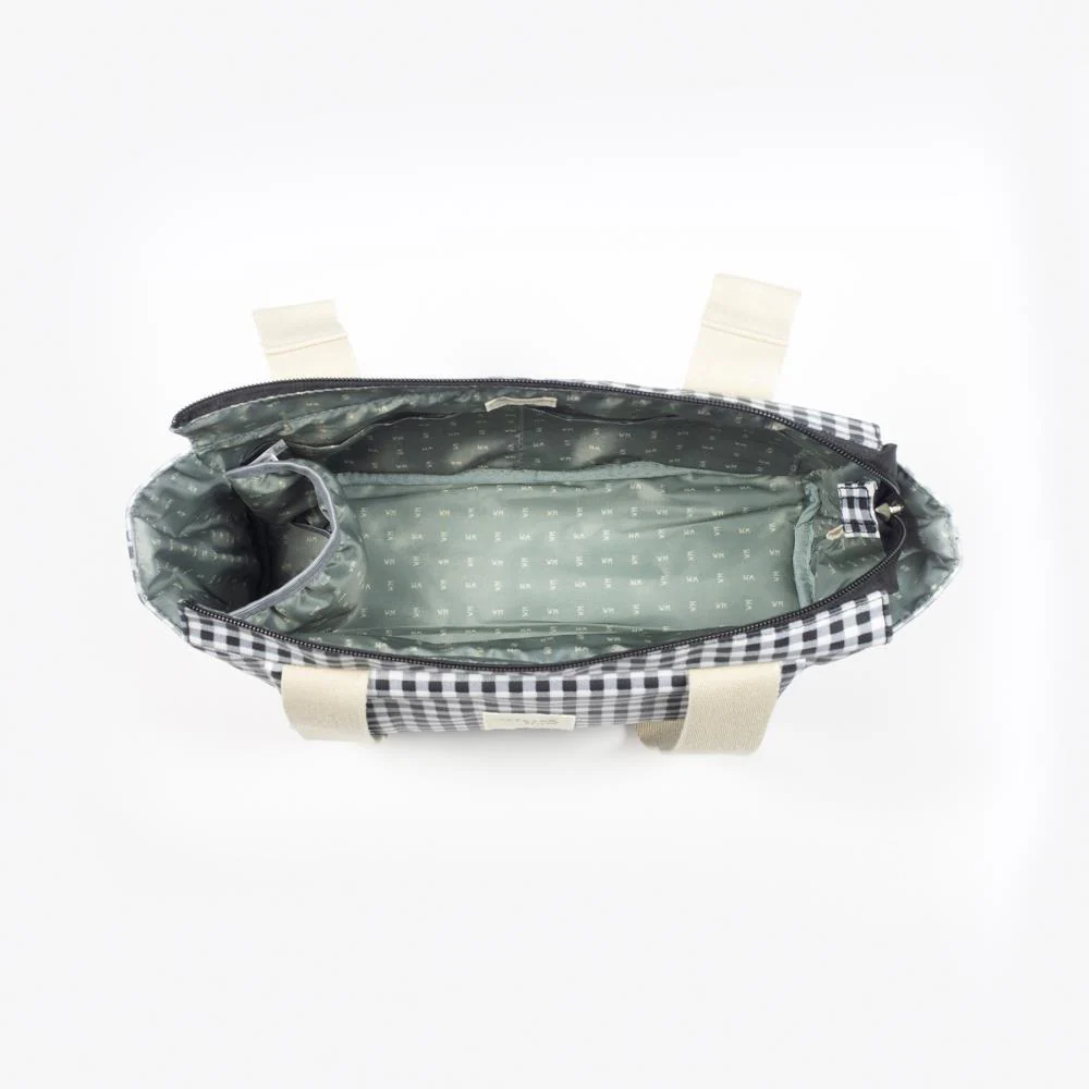 Bolsa Organizadora Walking Mum I Love Vichy Preto - Image 5