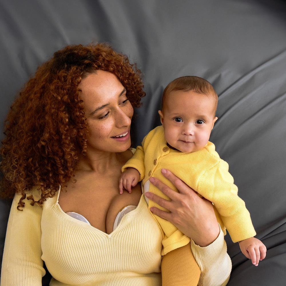 Bomba Tira-Leite Elétrica Mãos-Livres Medela Magic InBra Dupla - Image 12