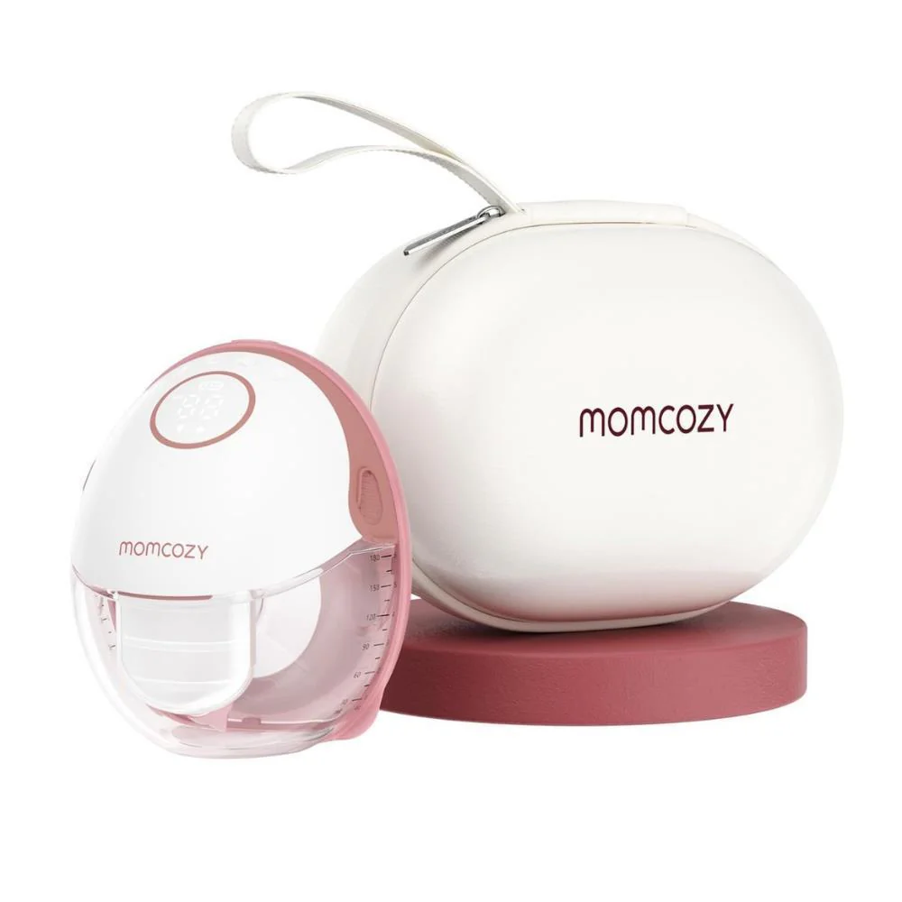 Bomba Tira-Leite Mãos Livres Momcozy M6 Single Red