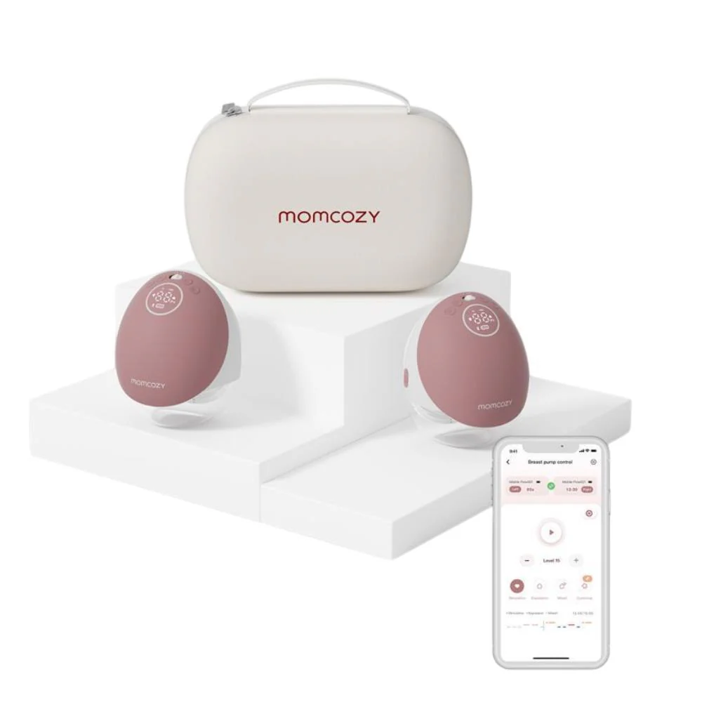 Bomba Tira-Leite Mãos Livres Momcozy M9 Dupla Red - Image 2