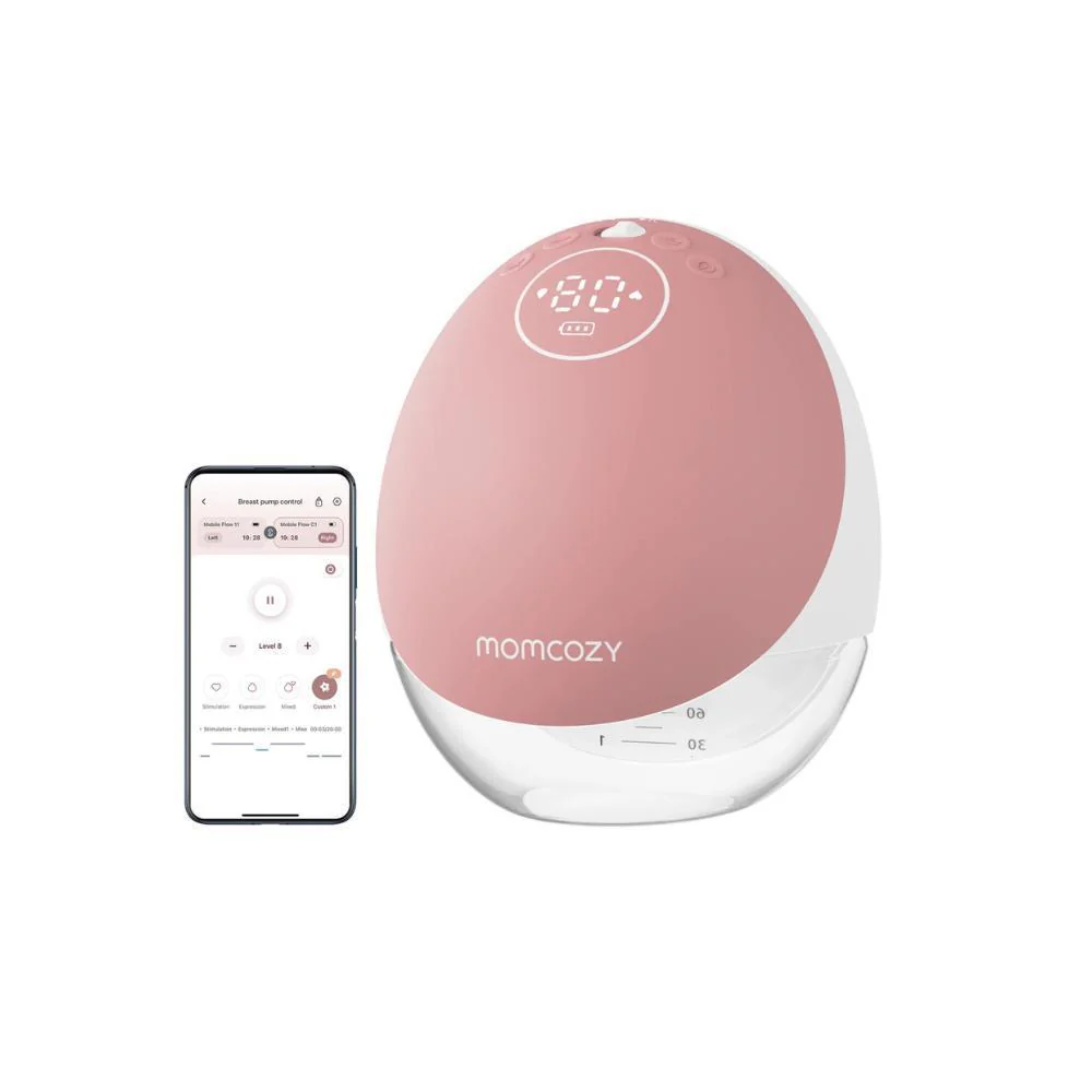 Bomba Tira-Leite Mãos Livres Momcozy M9 Single Red - Image 2