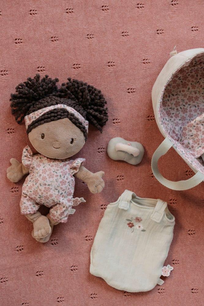 Boneca Bebé de Peluche Little Dutch Evi com Alcofa - Image 6