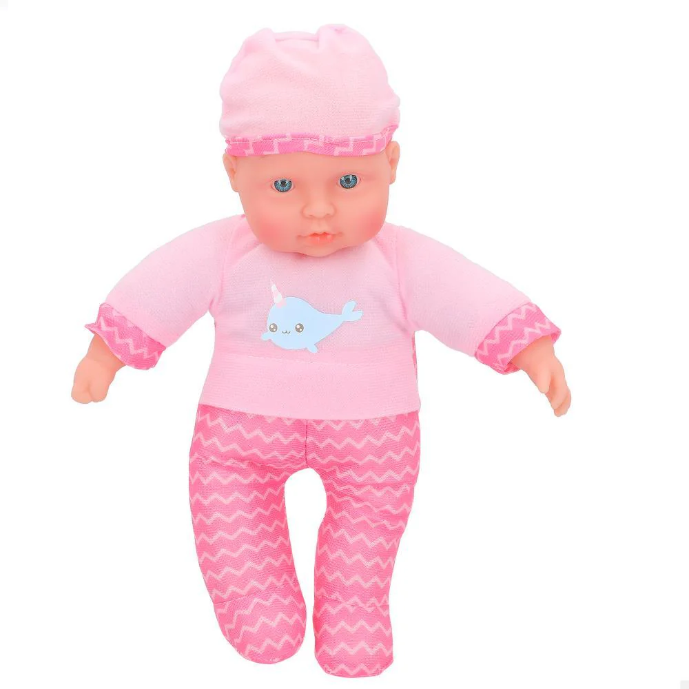Boneca Bebé Rosa/Azul 26cm - Image 3