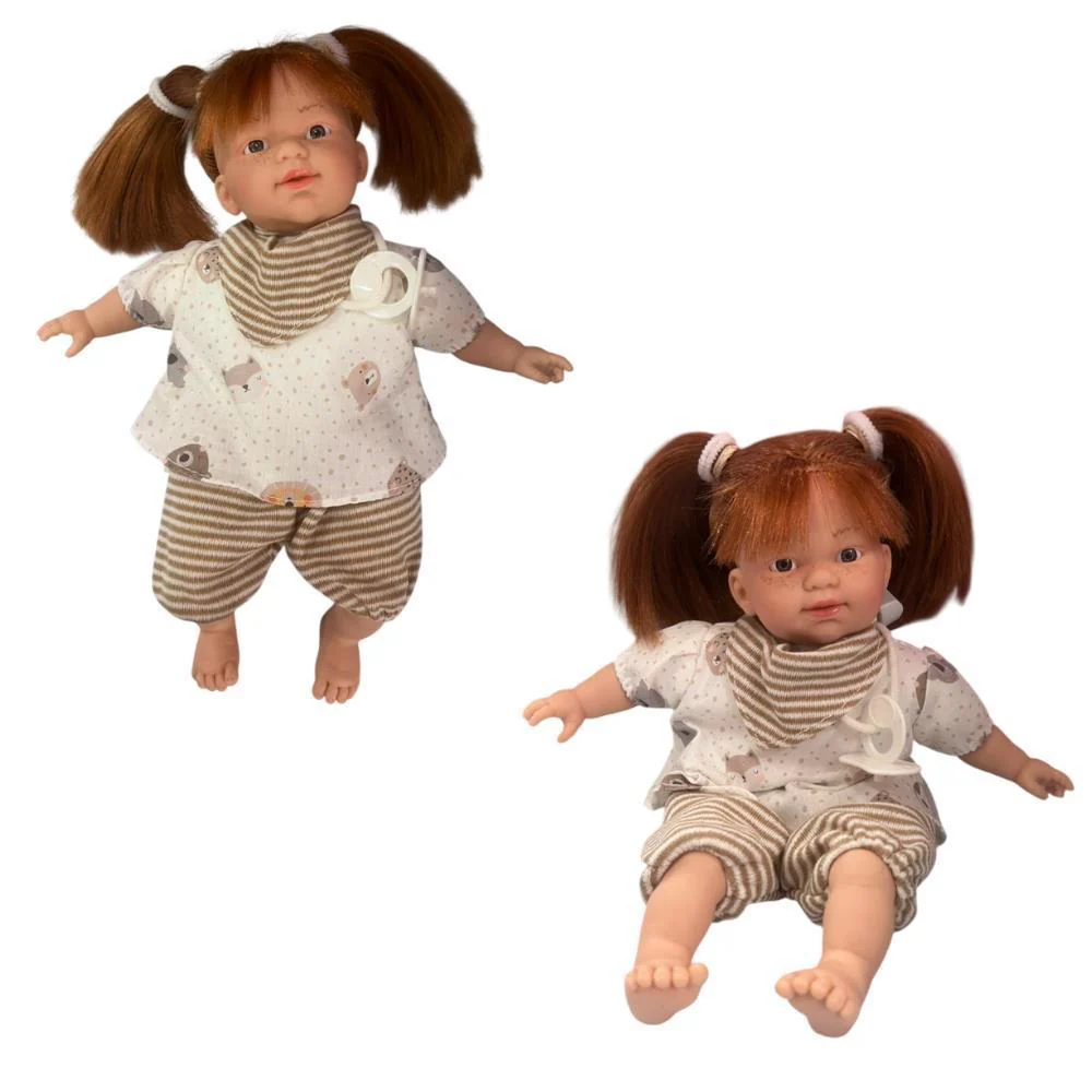 Boneca Nines D´Ónil Coco Pigtails 31 cm - Image 4