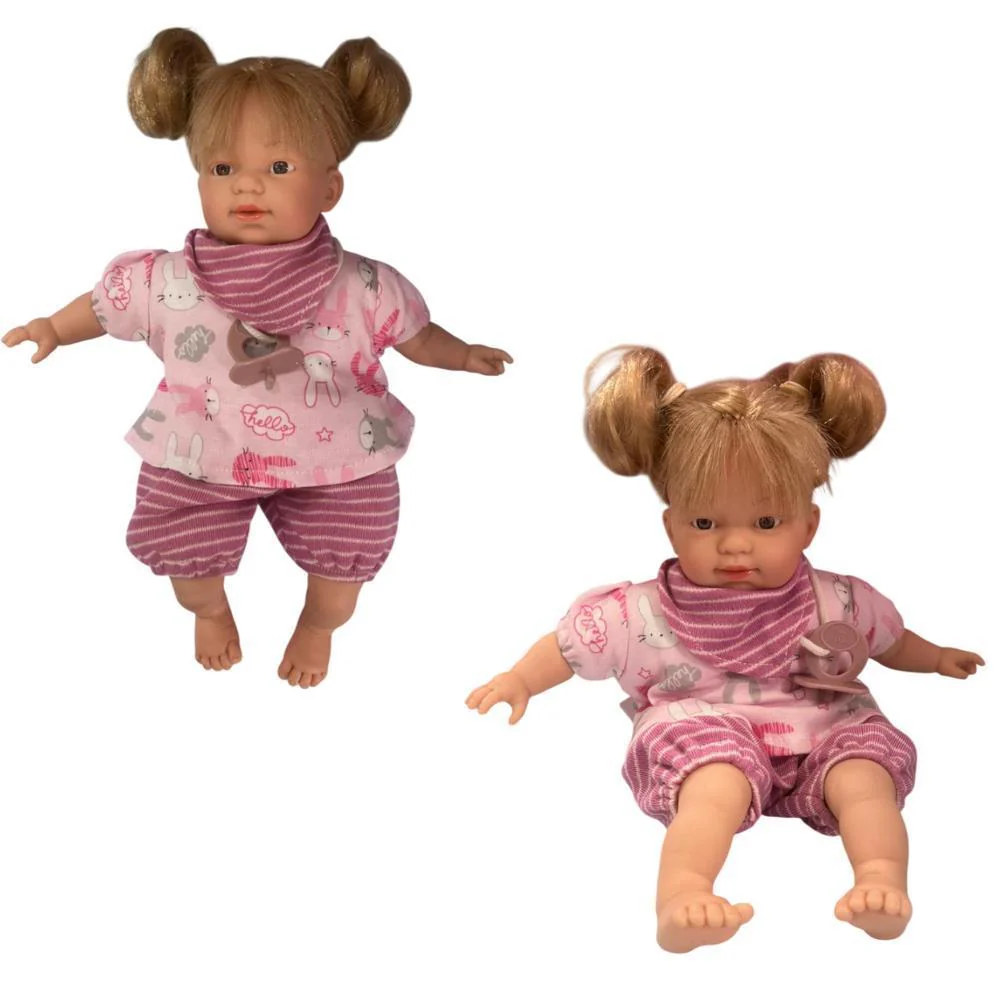 Boneca Nines D´Ónil Coco Pigtails 31 cm - Image 6