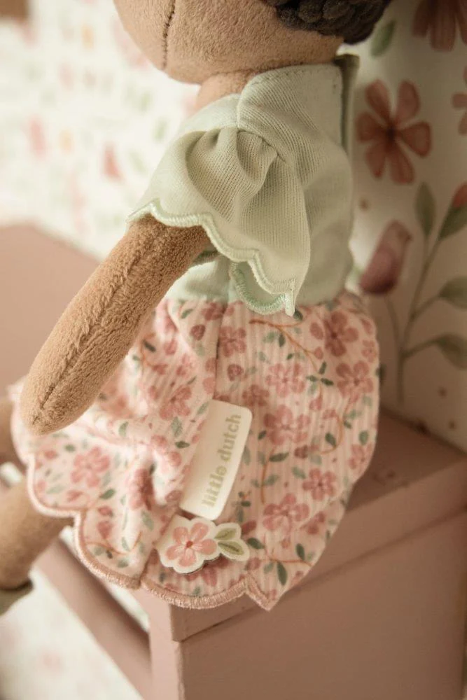 Boneca de Peluche Little Dutch Evi Flores 35cm - Image 5