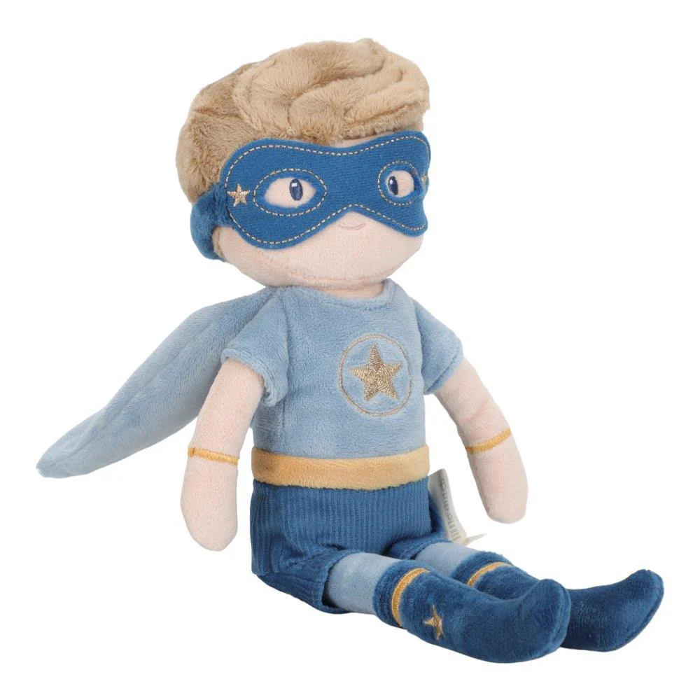 Boneca de Peluche Little Dutch Super-Herói Jim 35cm - Image 2