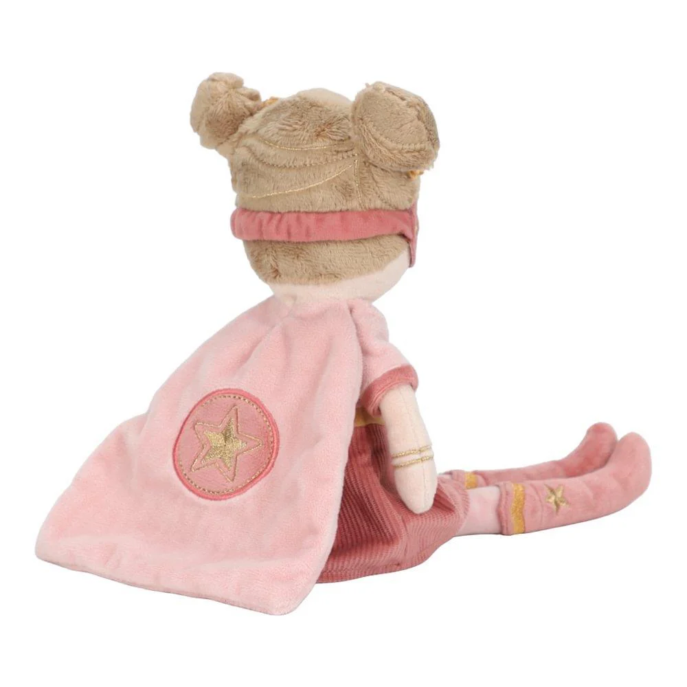 Boneca de Peluche Little Dutch Super-Herói Rosa 35cm - Image 3