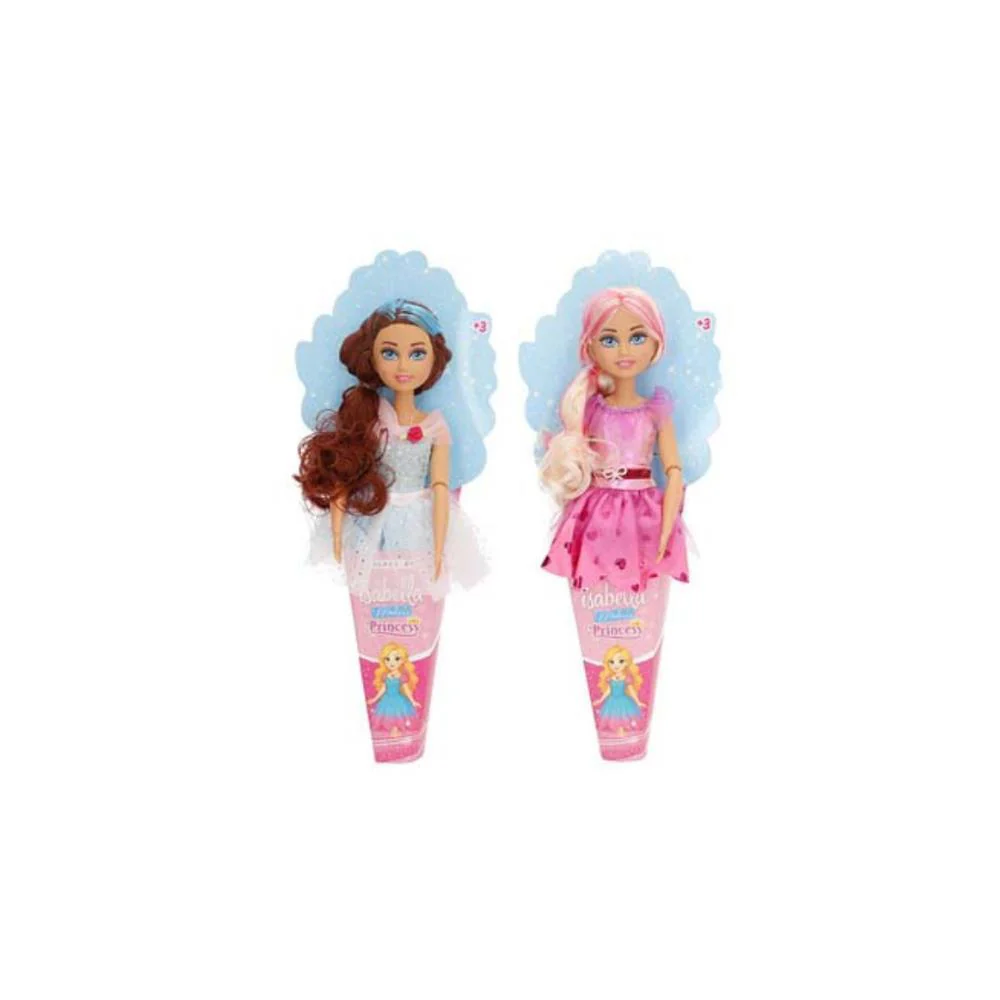 Boneca  Princesa Isabella com Cone 30 cm - Image 4