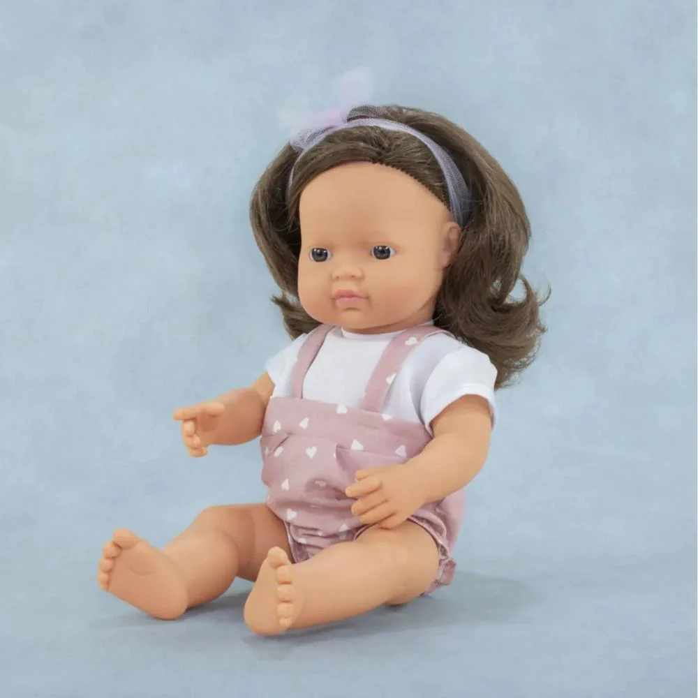 Boneca Miniland My Friends & Me Morena 38cm - Image 3