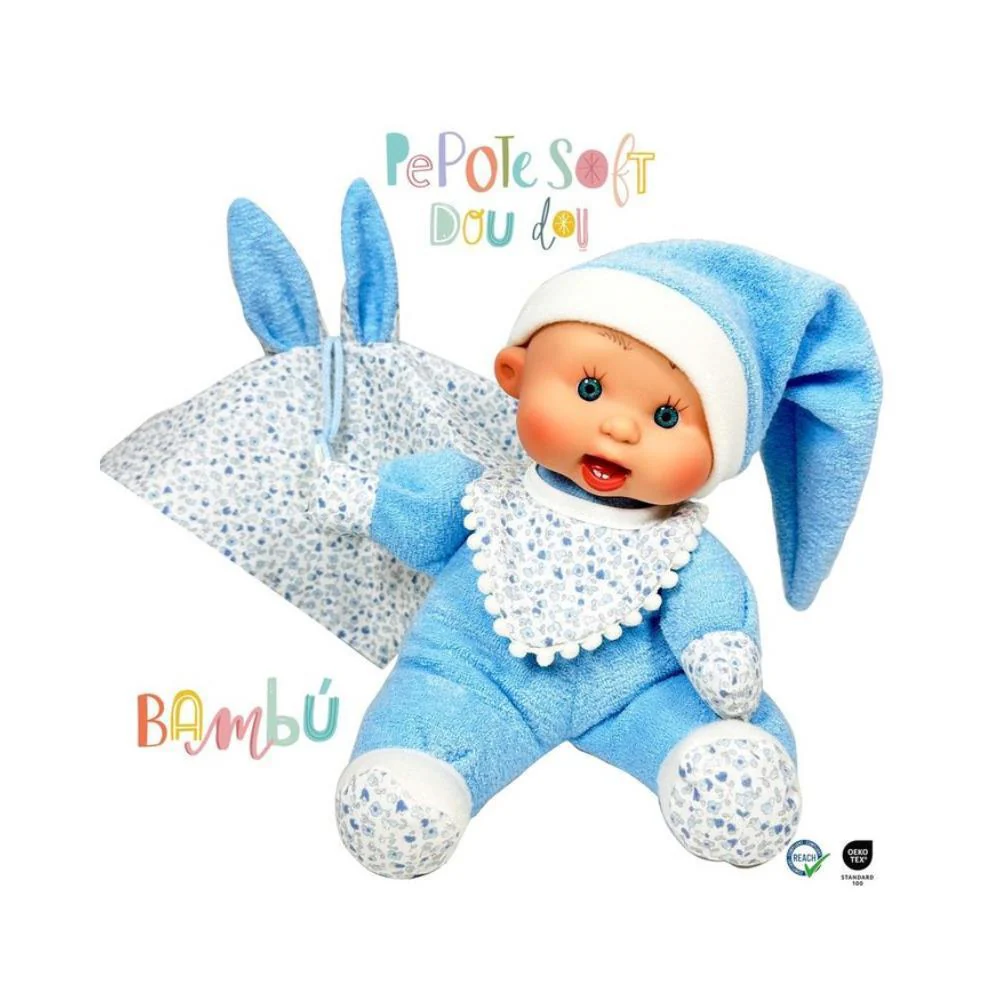 Boneca Pepote Nines D´Ónil Soft Bambu 26 cm - Image 2