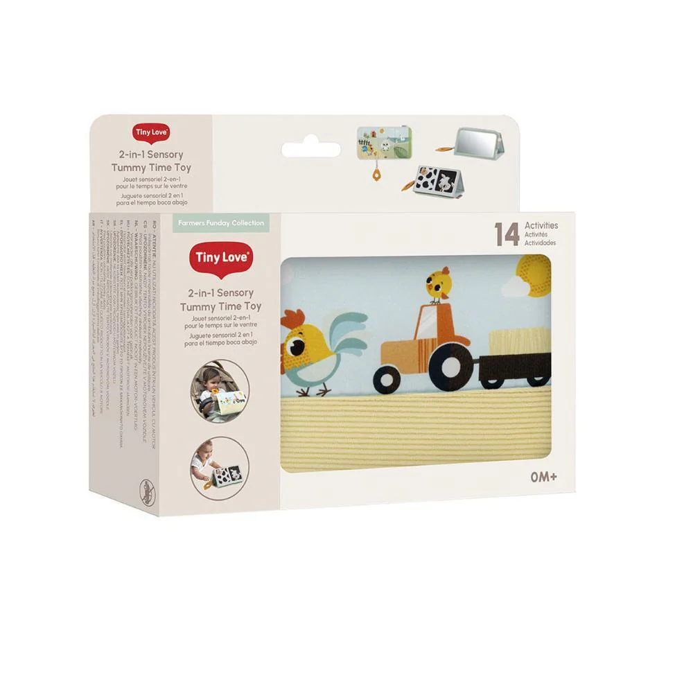 Brinquedo Sensorial Tiny Love Tummy Time 2em1 Farmers Funday - Image 5