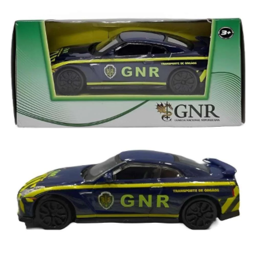 Burago Carro GNR Nissan GTR 1:43