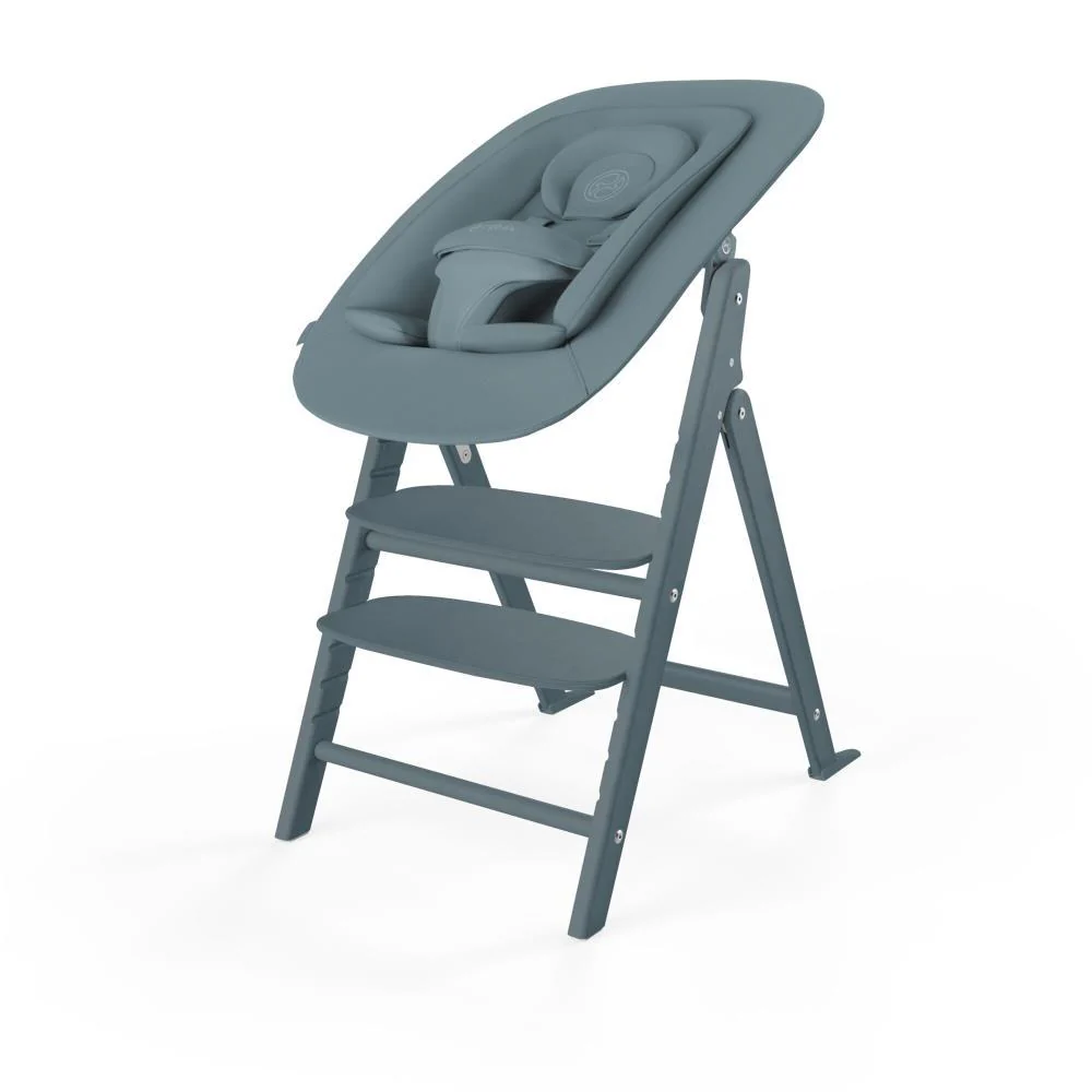 Cadeira da Papa Cybex Click & Fold 4em1 Stone Blue - Image 4