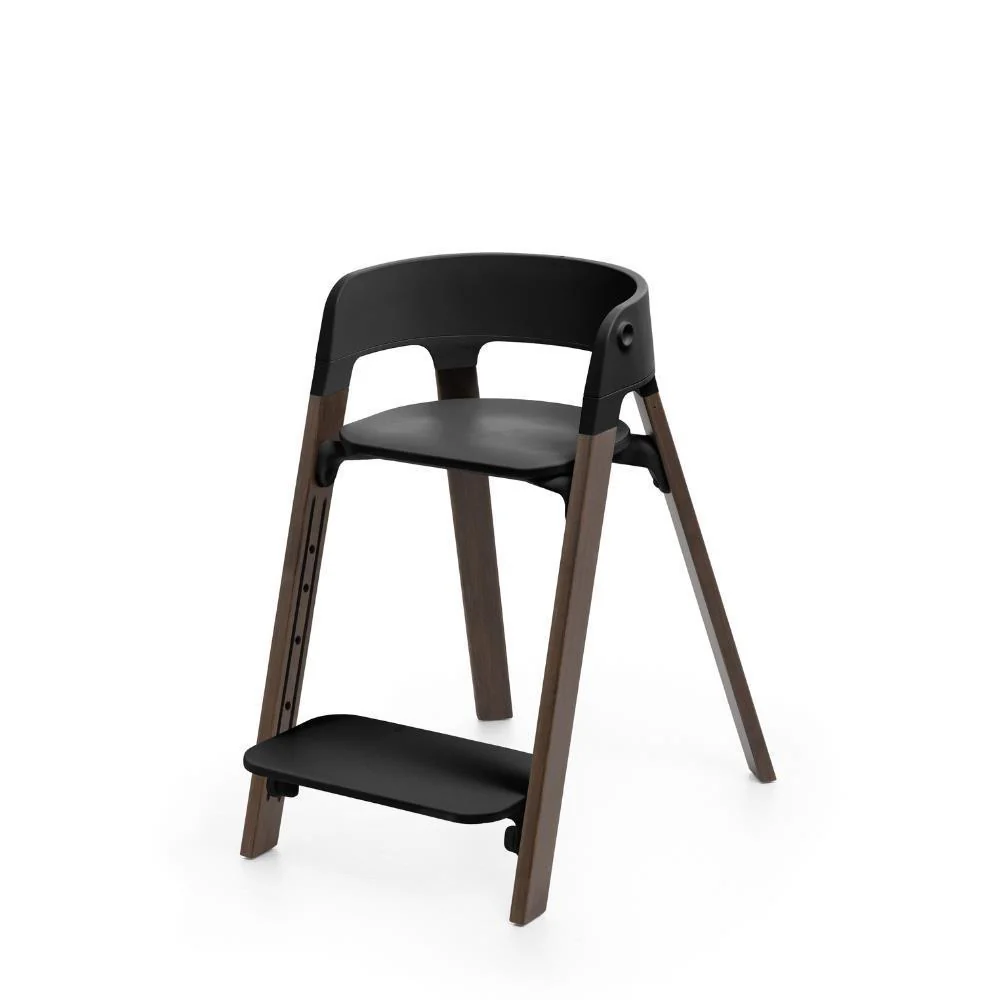 Cadeira da Papa Stokke Steps Black/Warm Brown - Image 4