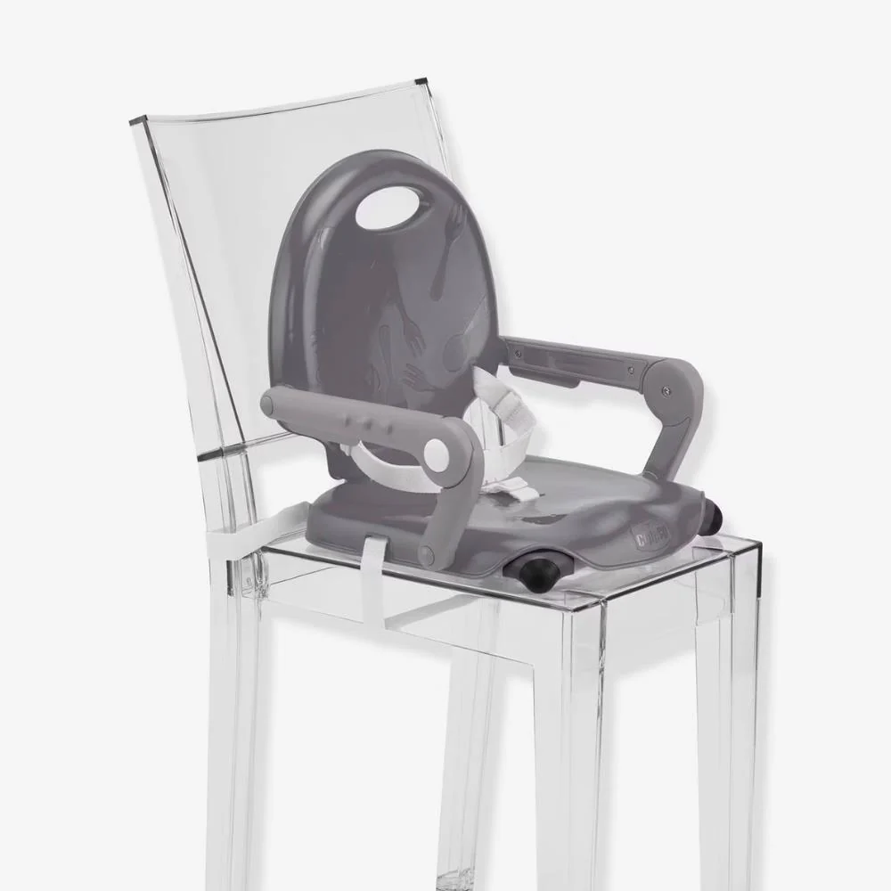 Cadeira da Papa Portátil Chicco Pocket Snack Dark Grey - Image 5