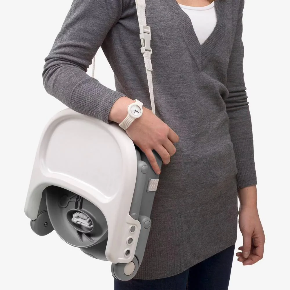 Cadeira da Papa Portátil Chicco Pocket Snack Dark Grey - Image 6