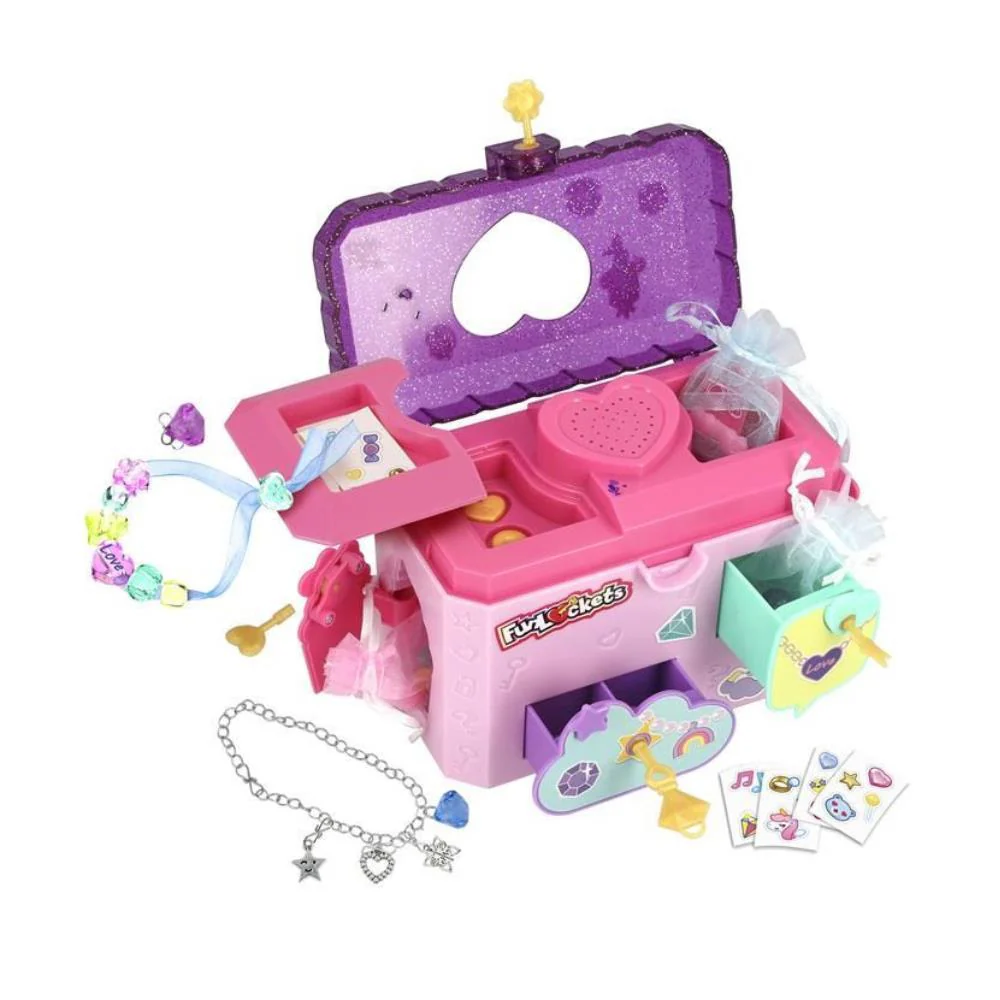 Caixa de Jóias Secreta Fun Lockets com Gravador