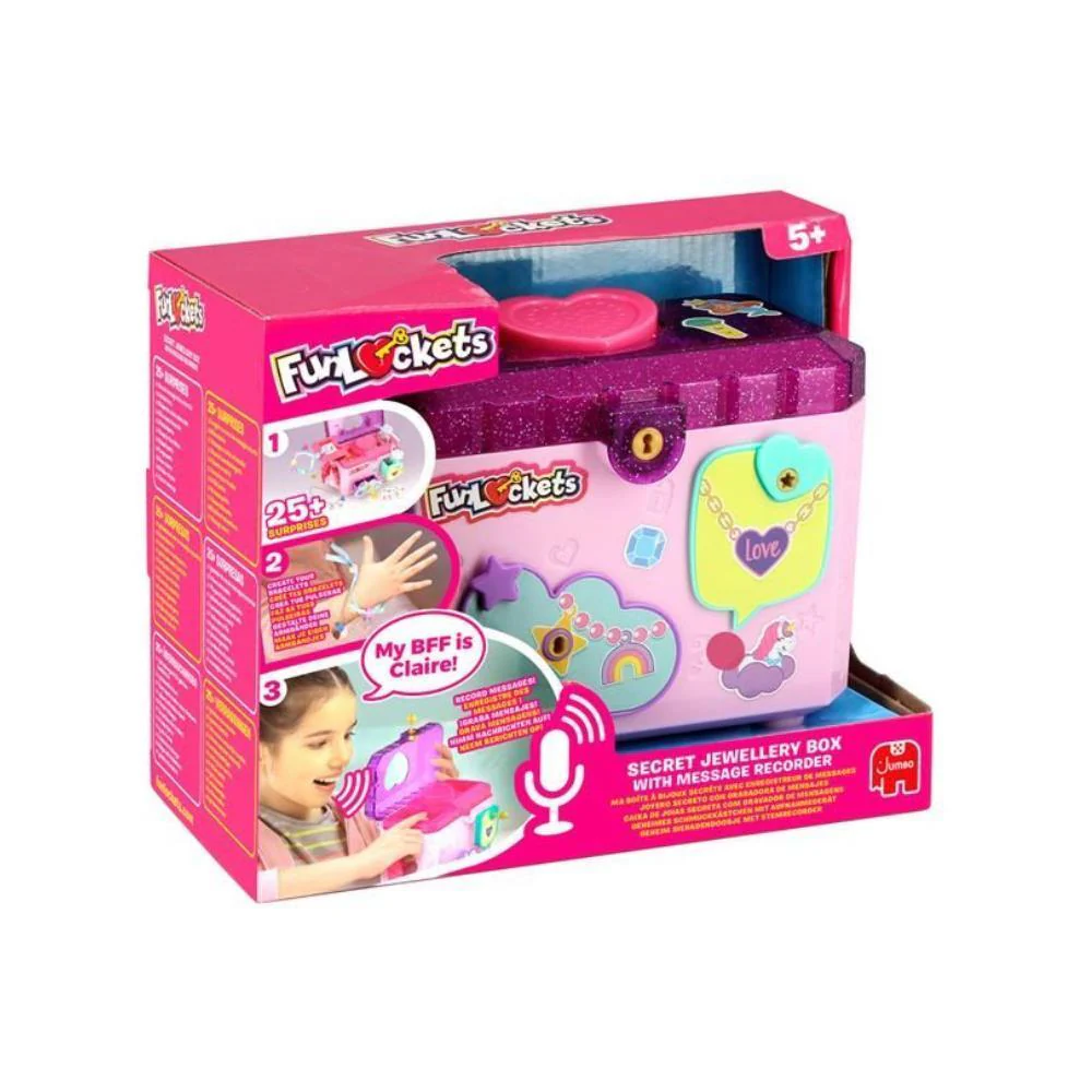Caixa de Jóias Secreta Fun Lockets com Gravador - Image 4