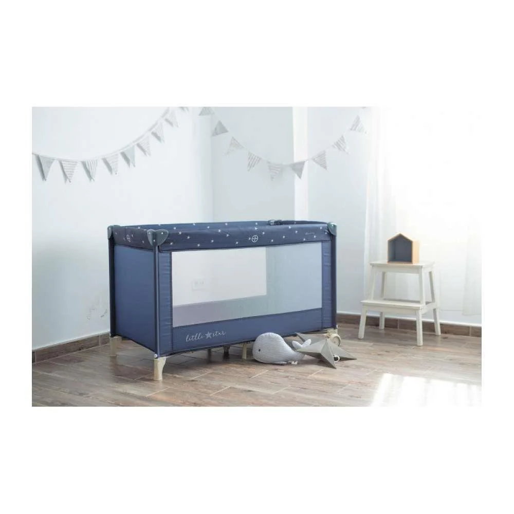 Cama de Viagem Olmitos Little Star Azul - Image 6